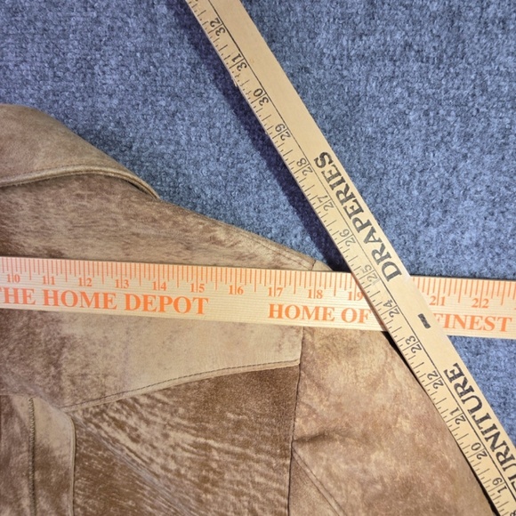 Vintage 70’s Robert Lewis Suede Leather Blazer 40L - Picture 11 of 13